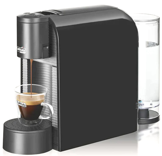 MAQUINA DE CAFE CAFFITALY (BLACK-SILVER)