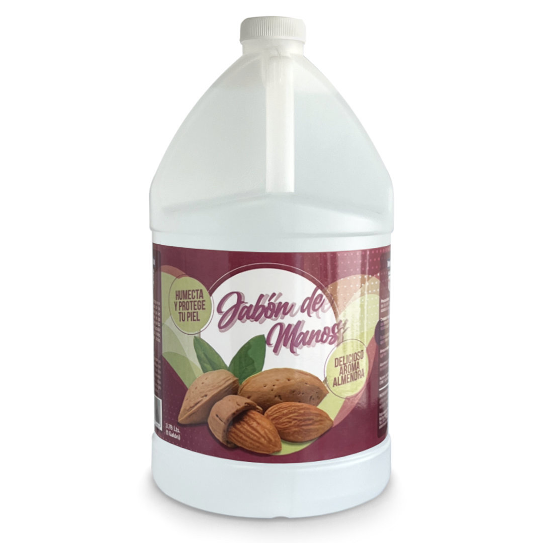JABON DE MANOS LIQUIDO 1 GALON - ALMENDRA