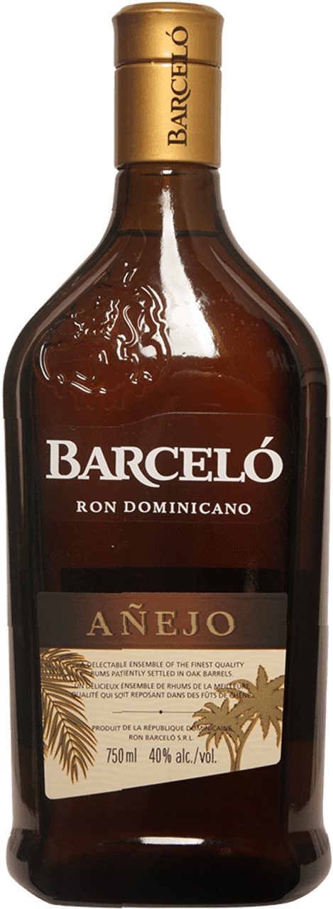 BOTELLA DE RON BARCELO
