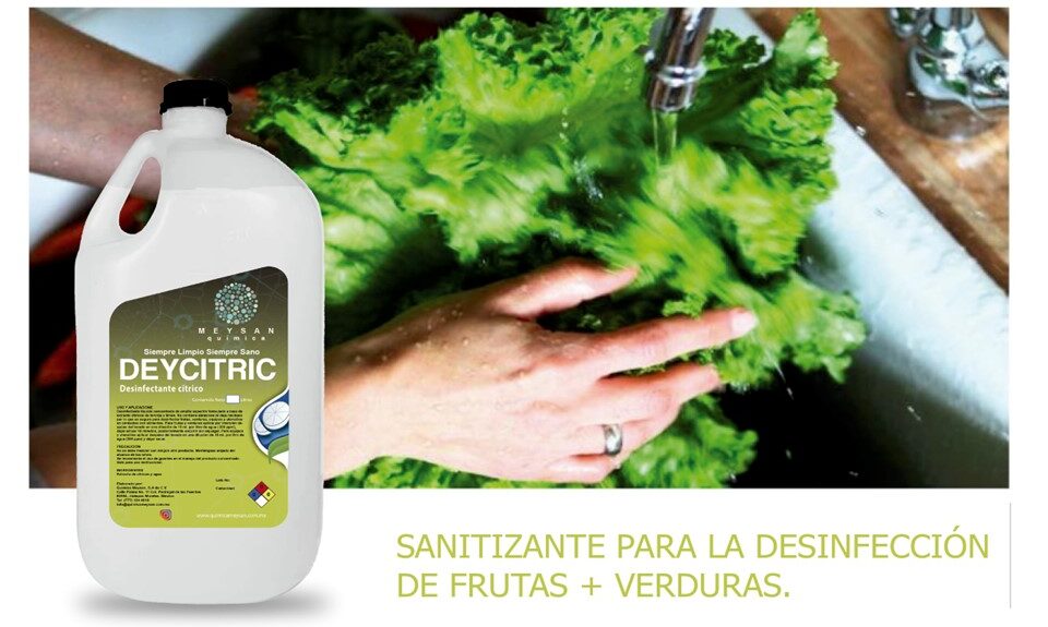 SANITIZANTE PARA ALIMENTOS