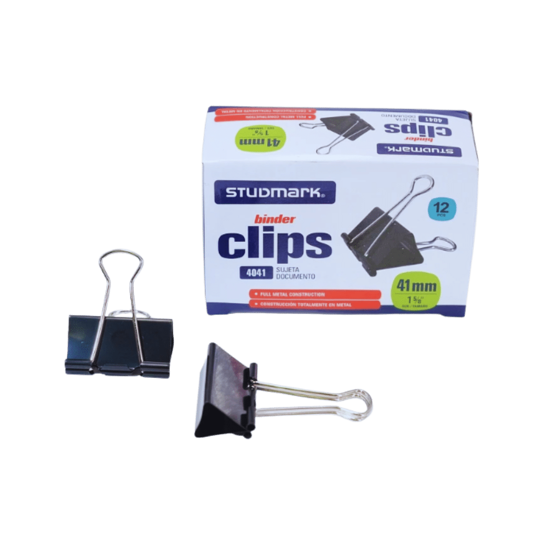 BINDER CLIP MEDIANO STUDMARK