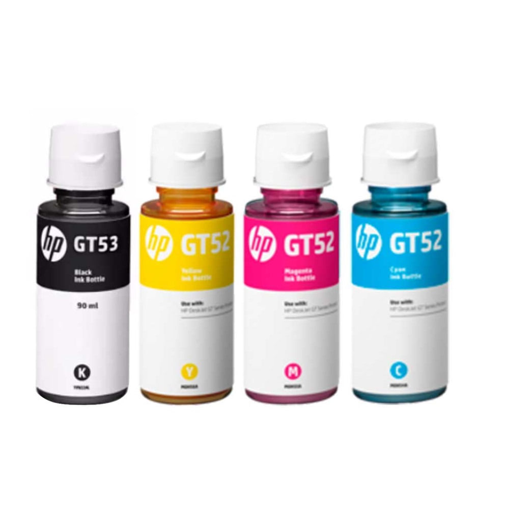 HP GT52 - CYAN - MAGENTA - BLACK