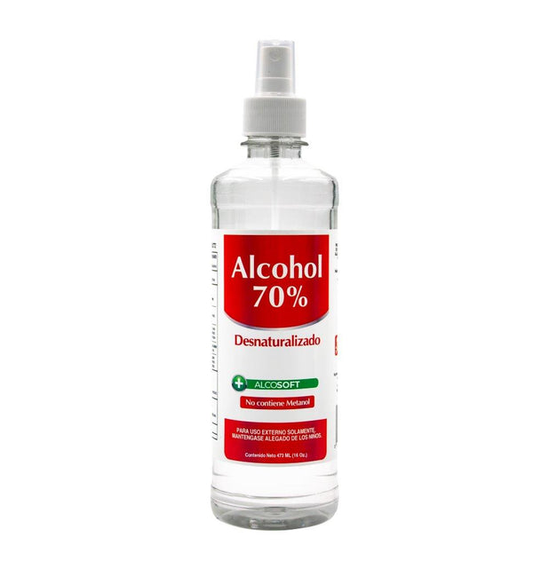 Alcohol con Atomizador 16 Onzas