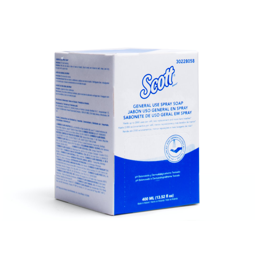 Scott Jabón de Manos Antibacterial en Spray 400 ml - para dispensador