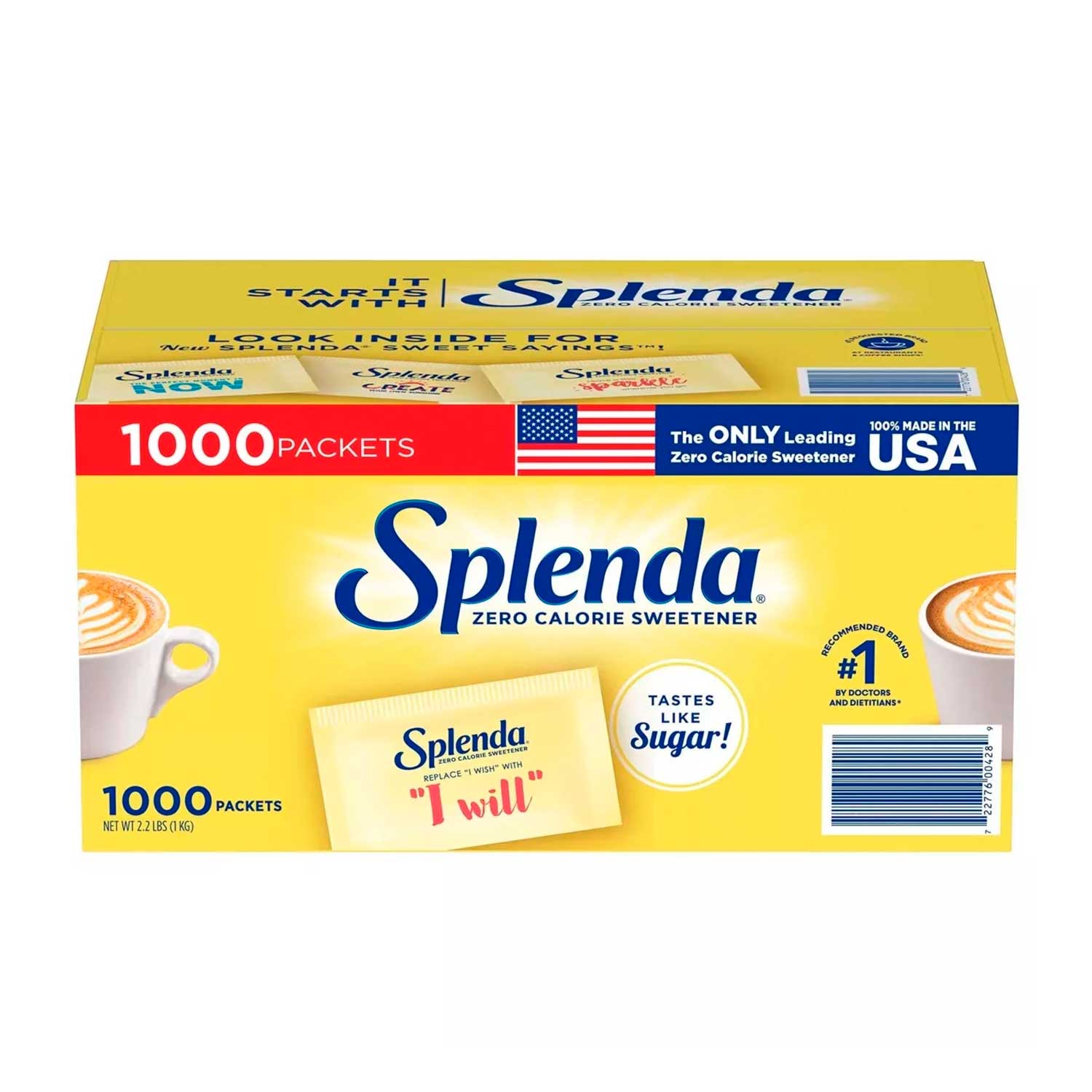 Splenda caja 1000 und