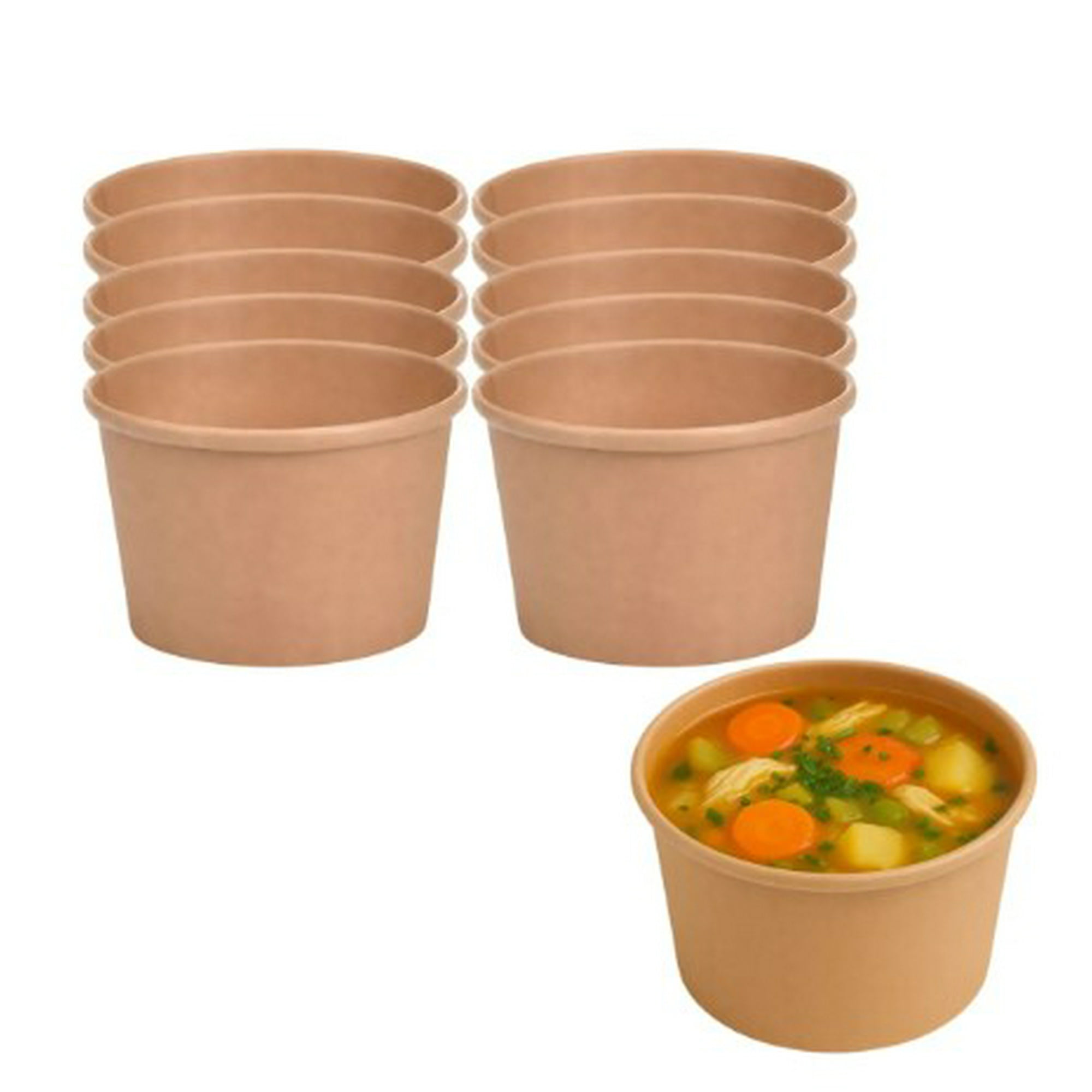 Envase/Plato de Sopa 8 Oz