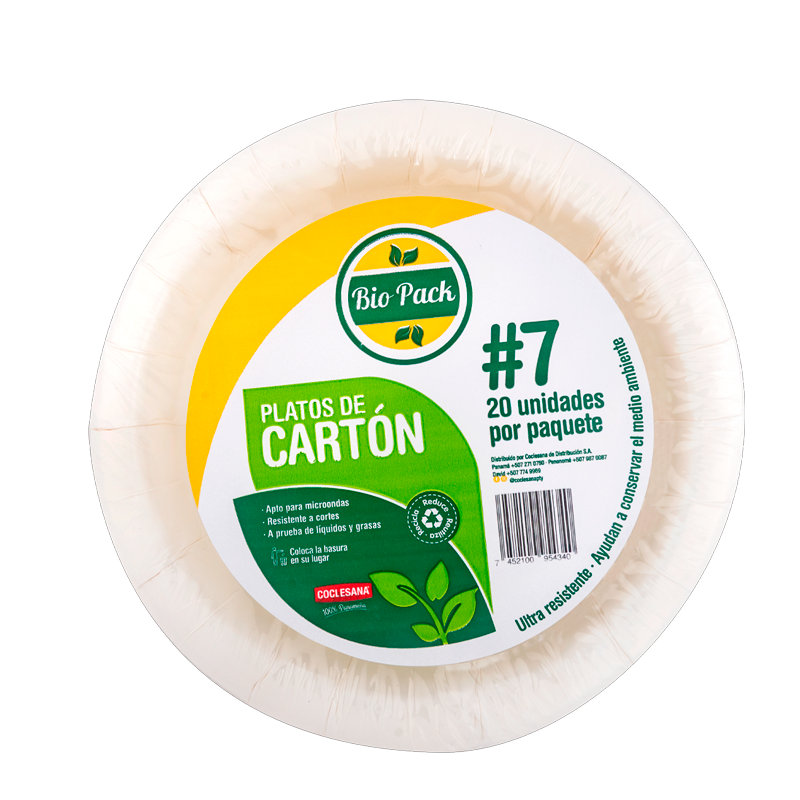 Platos de Cartón Nº7