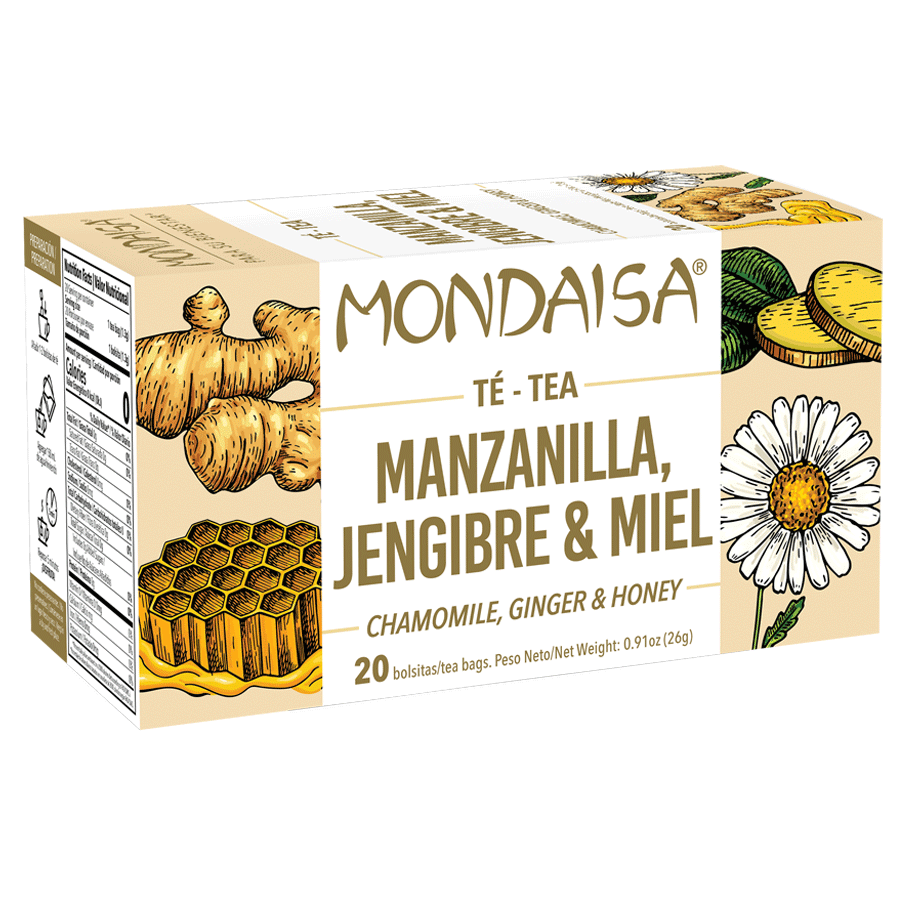 Te de Manzanilla, Genjibre y miel *