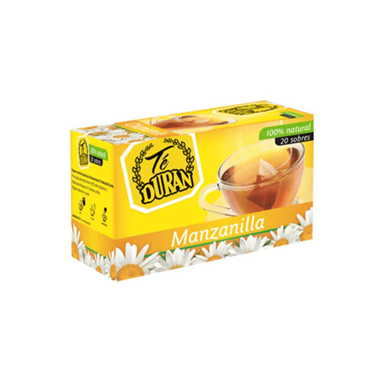 Te Duran Manzanilla - 20 Sobres *