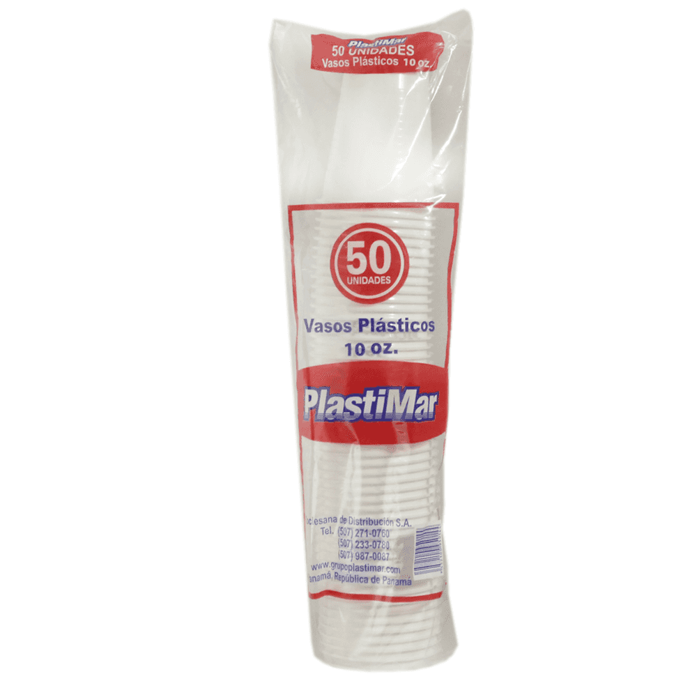 VASOS PLASTICO 10 OZ