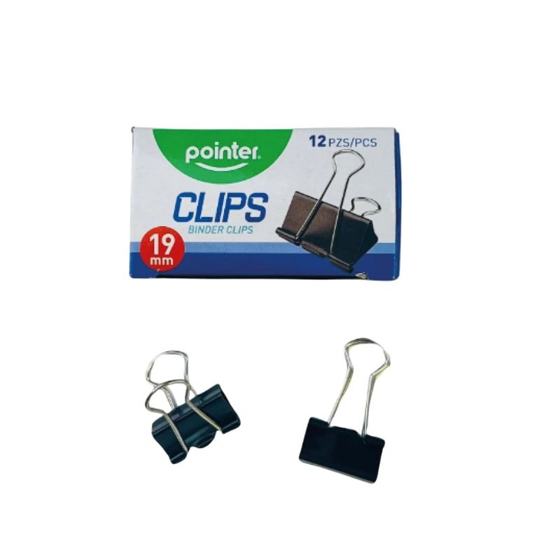 Binder Clip 3/4" / Sujeta papeles pequeños