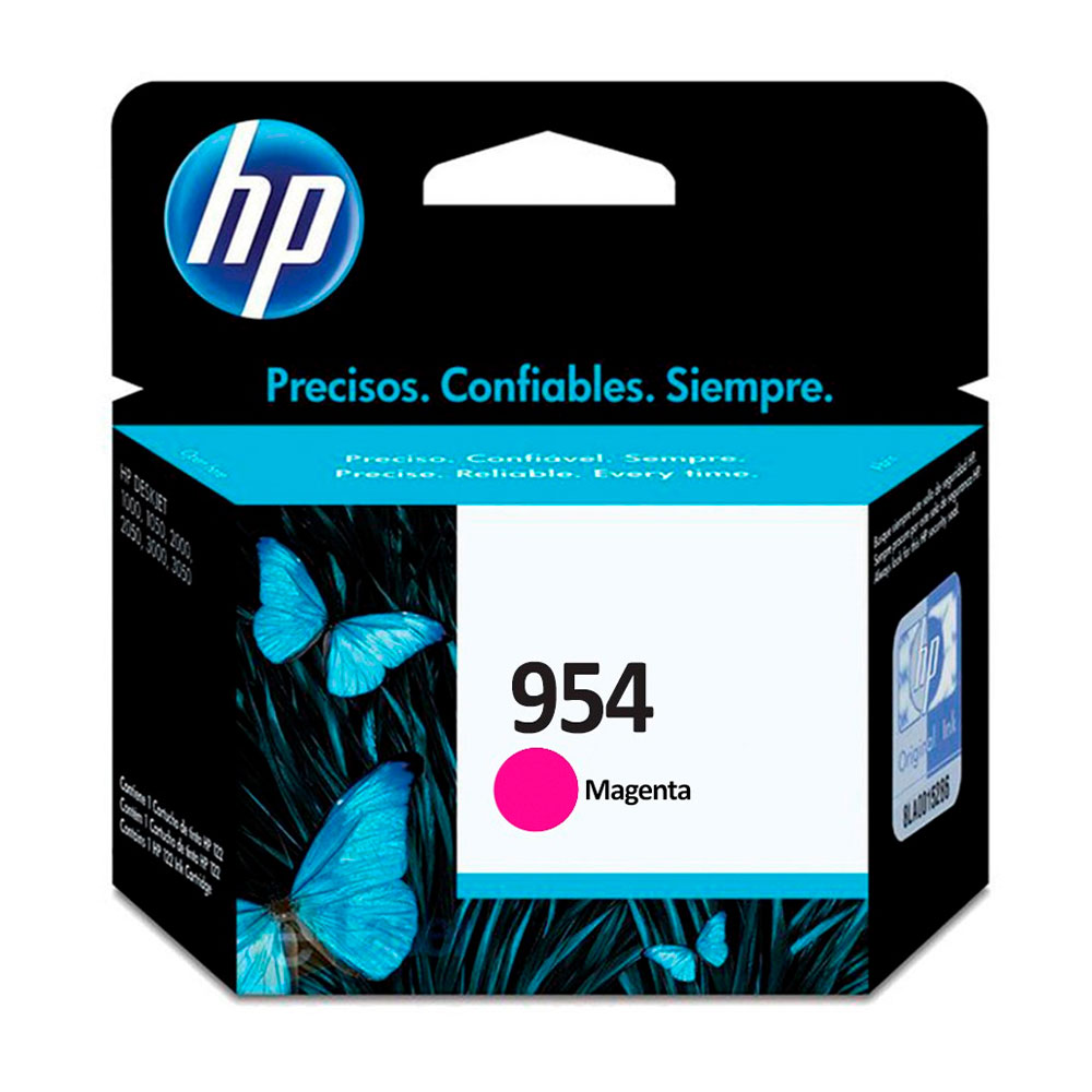 Cartucho HP 954 - AZUL - AMARILLO - MAGENTA