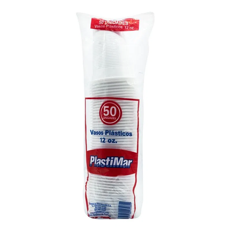 Vasos  Plasticos 12 oz