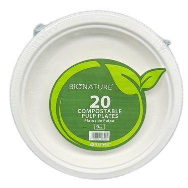 PLATOS BIODEGRADABLE N9