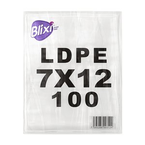 Bolsas transparentes 7X12 (1000 unidades)