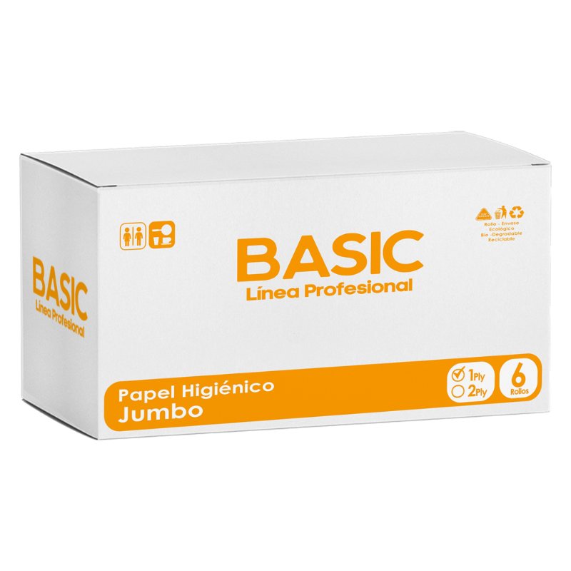 HIGIENICO BASIC / 6 ROLLOS 200 mts