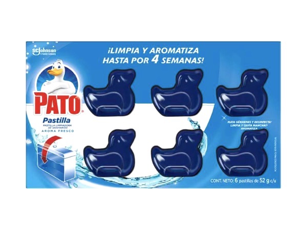 Pastilla Azul Pato para inodoro 6 unidades [P-760]