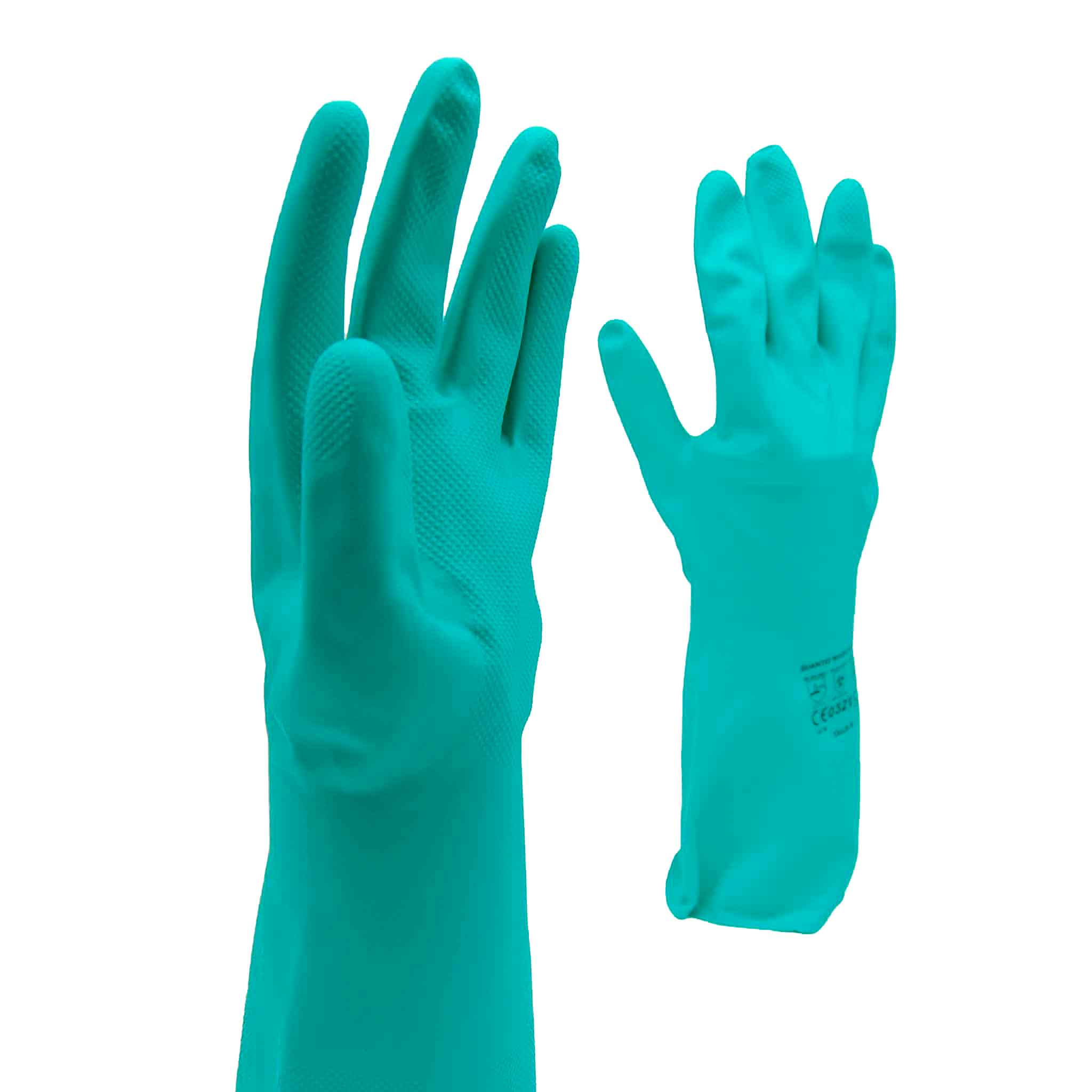 Guantes de Látex Multiuso / Amarillo - Verde
